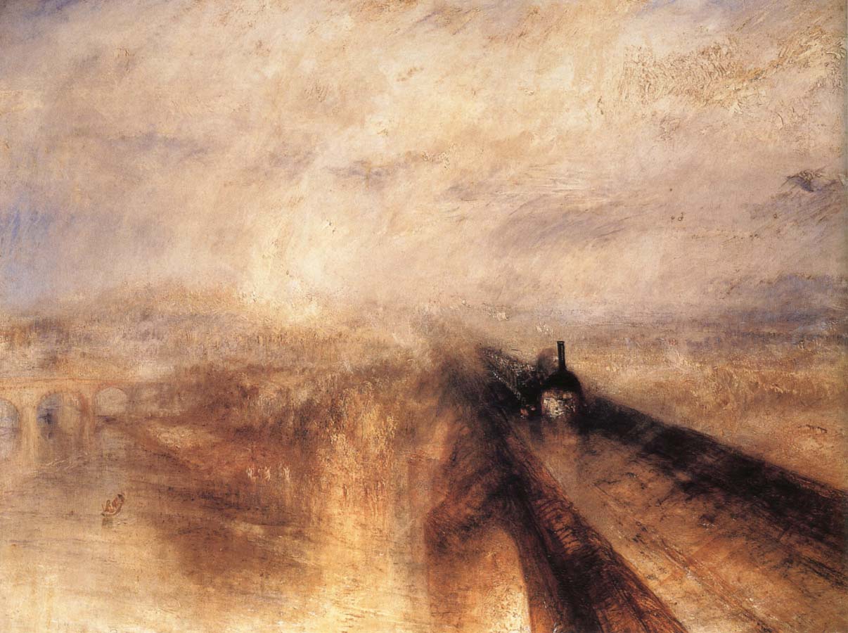 J.M.W. Turner Rain,Steam and Speed the Great Western Railway